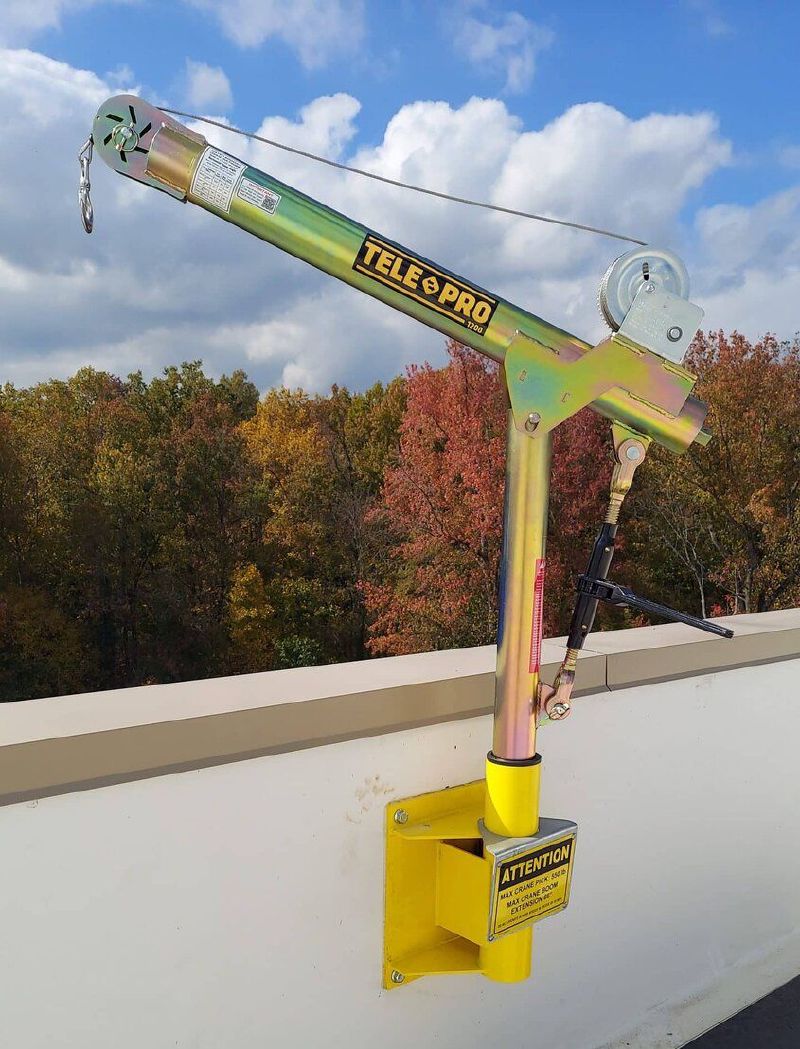 Davit Arm System from EDGE Fall Protection